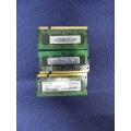 Lot of 3 PC2-4200S Laptop DDR2 RAM 512MB (Untested)